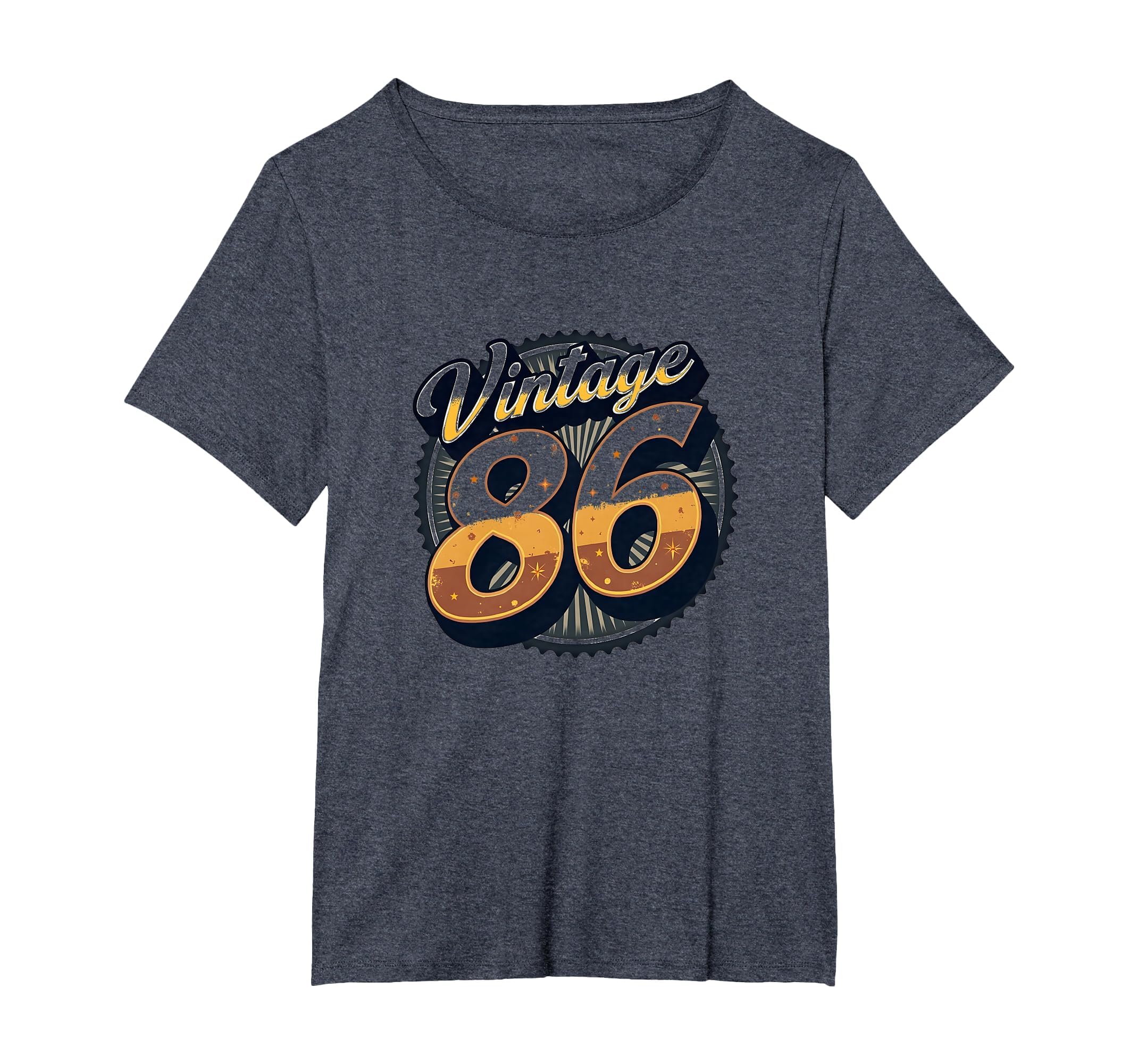 86 Birthday Gift Art Womens Plus T-Shirt - Graphic Print for Adults - T-Shirt, Sweatshirt, Hoodie