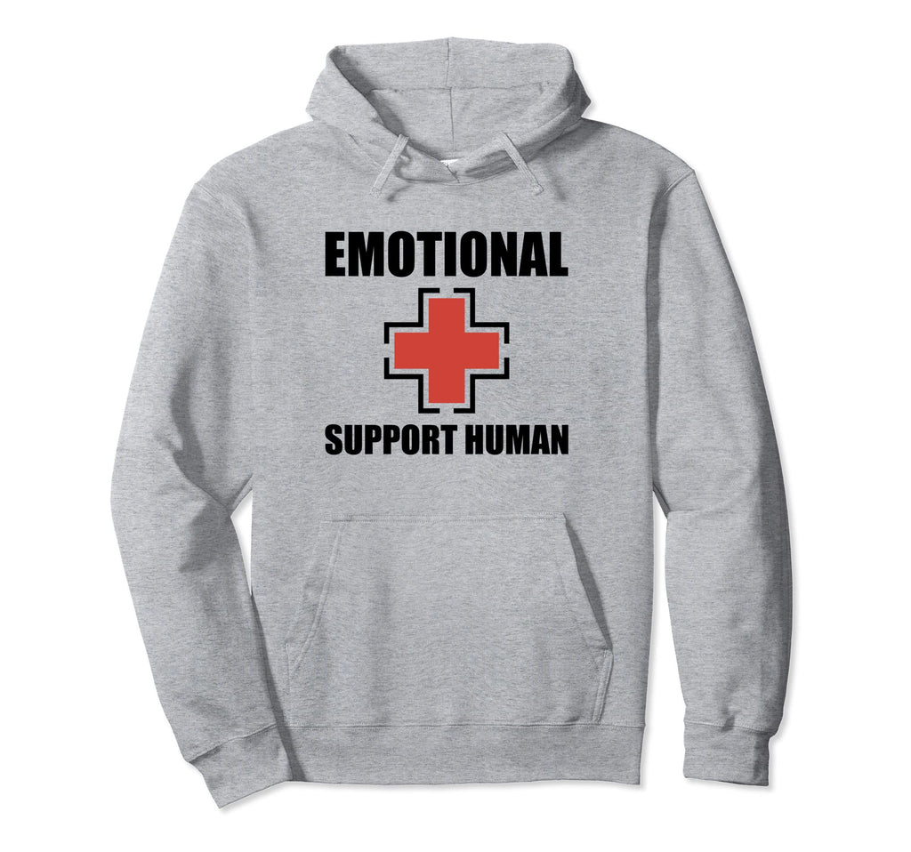 Emotional Support Human Service Dog Hoodie - Streetwear Style Men Women - T-Shirt, Sweatshirt, Hoodie
