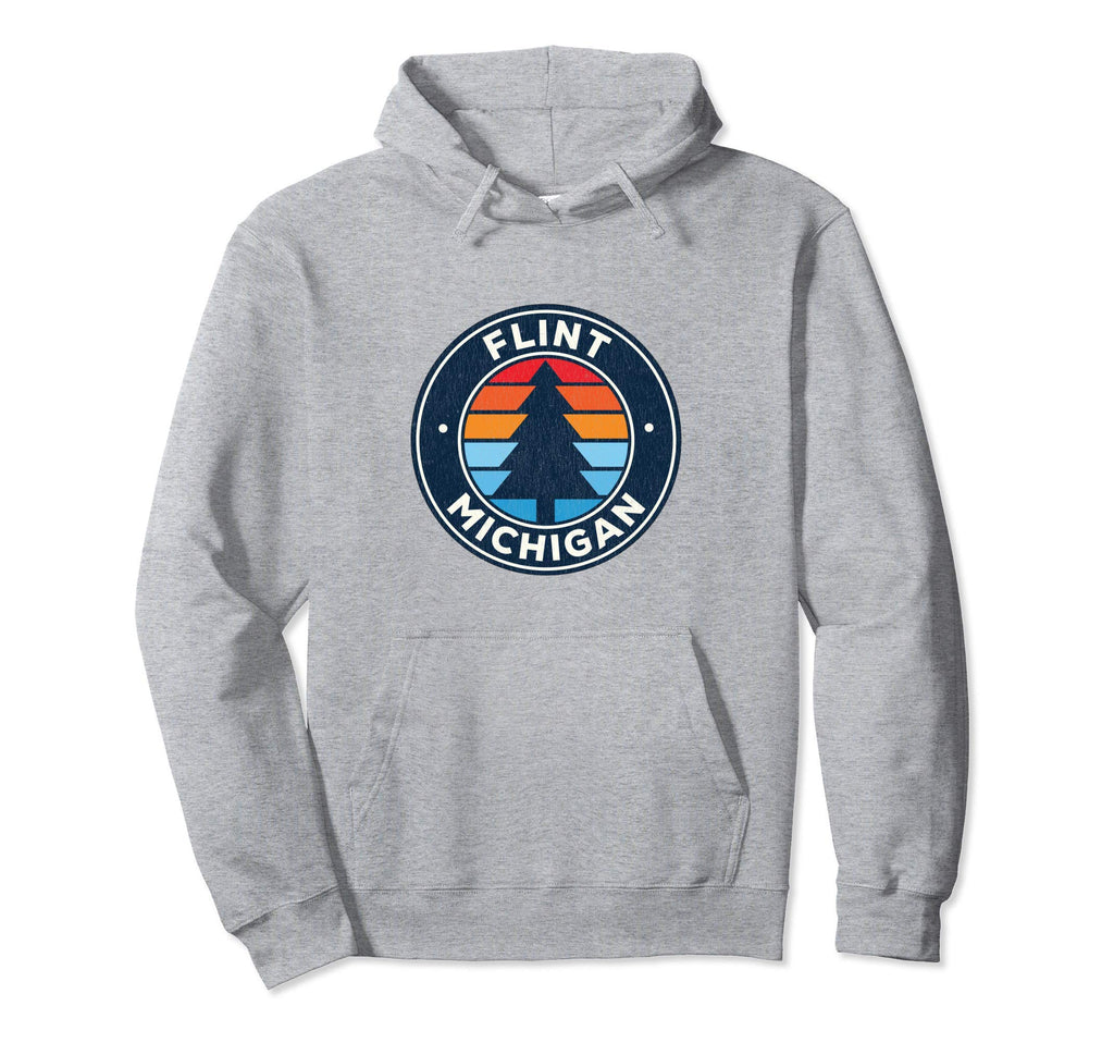 Flint Michigan Mi 70S Hoodie - Trendy Graphic Unisex - T-Shirt, Sweatshirt, Hoodie