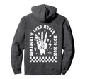 Somebodys Loud Mouth Moto Mom Back Hoodie - Fun Novelty Design Unisex - T-Shirt, Sweatshirt, Hoodie