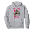 Lets Go Western Desert Cowgirl Hoodie - Trendy Graphic for Adults - T-Shirt, Sweatshirt, Hoodie