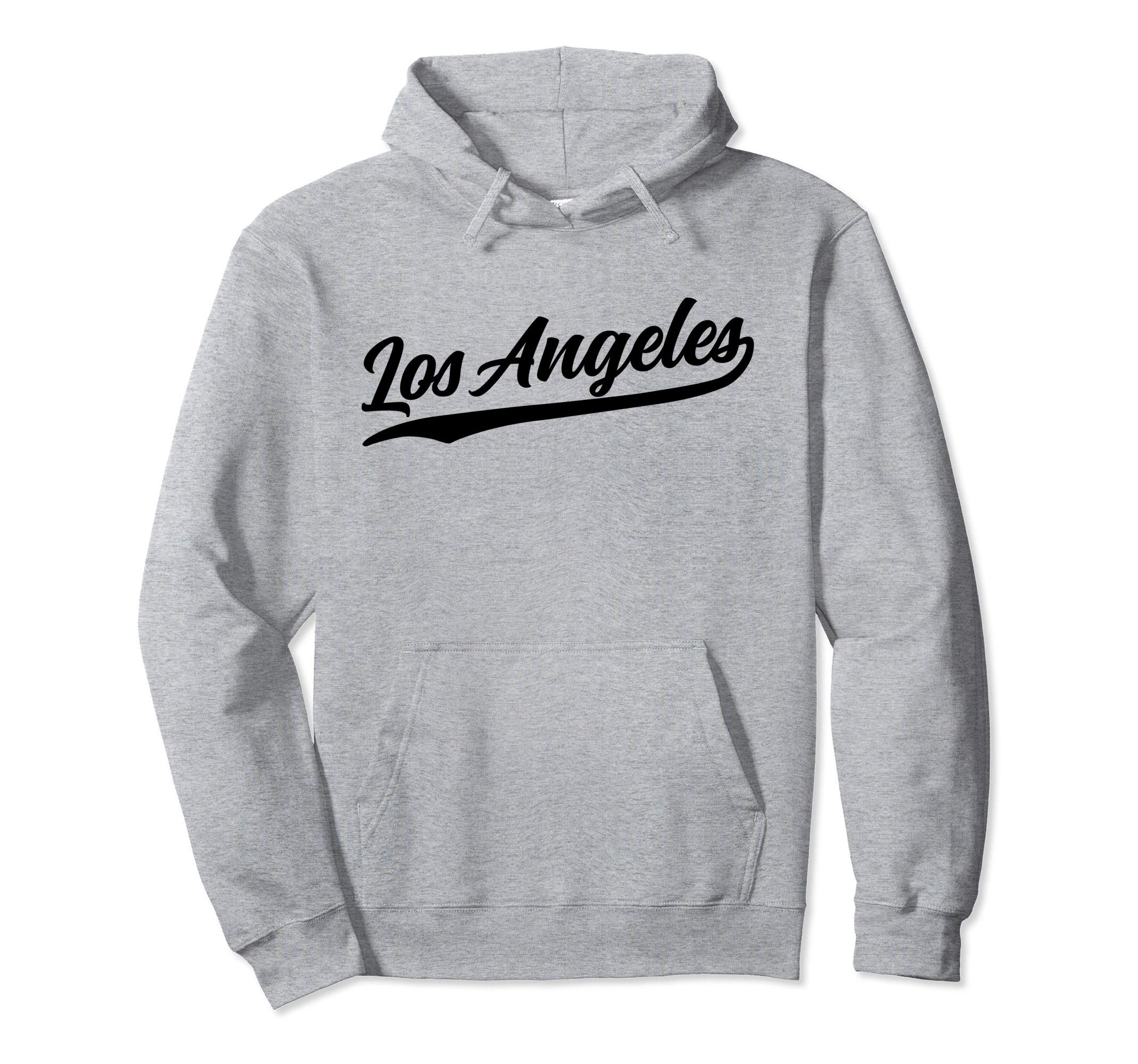 Los Angeles California Script 1970S Hoodie - Aesthetic Graphic Unisex - T-Shirt, Sweatshirt, Hoodie