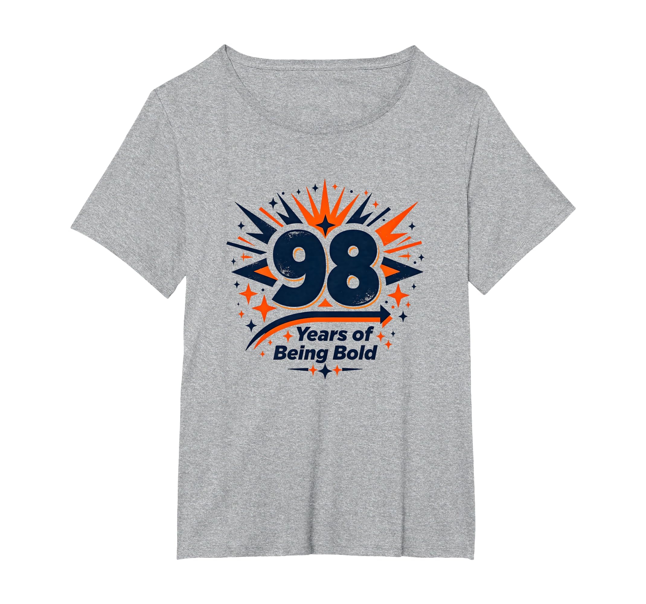 98 Years Bold Birthday Gift T-Shirt - Aesthetic Graphic for Adults - T-Shirt, Sweatshirt, Hoodie