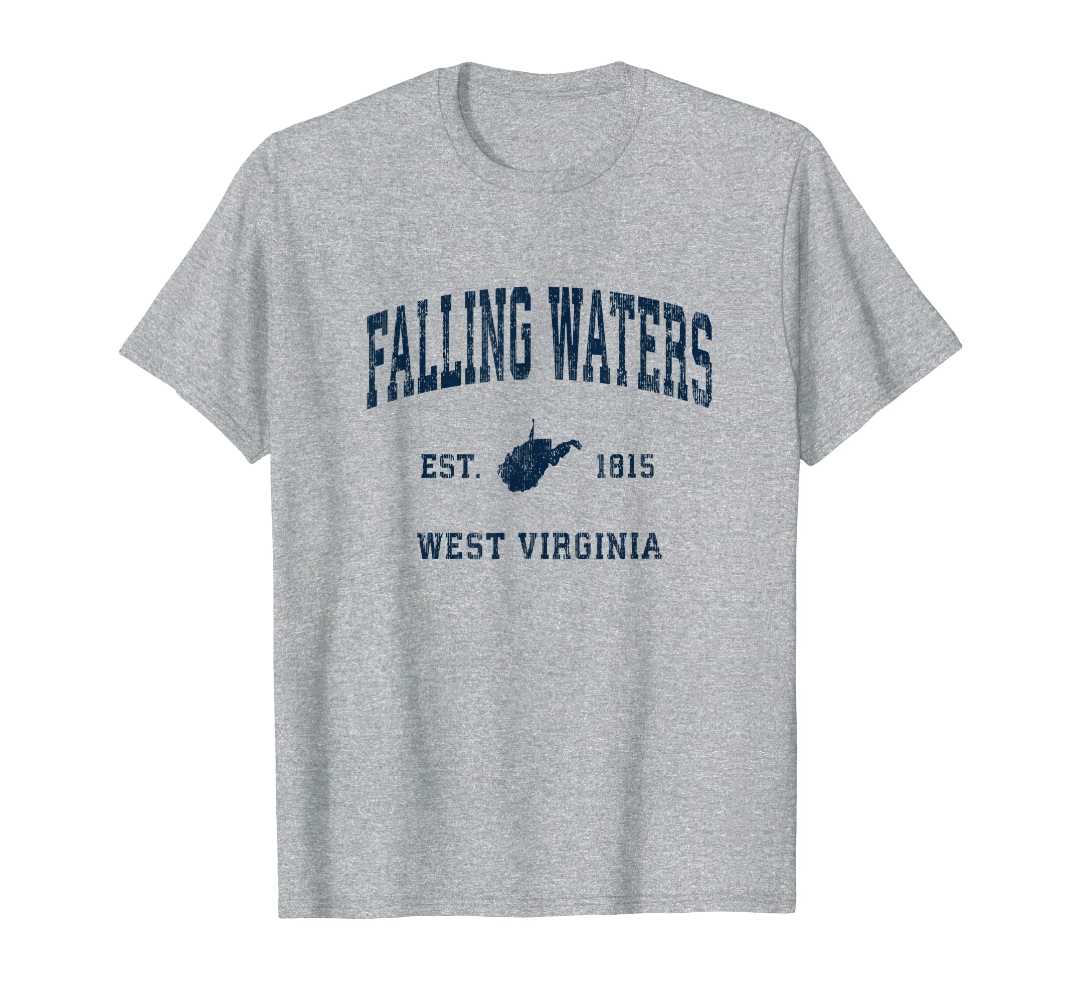 Falling Waters West Virginia Wv T-Shirt - Fun Novelty Design Men Women - T-Shirt, Sweatshirt, Hoodie