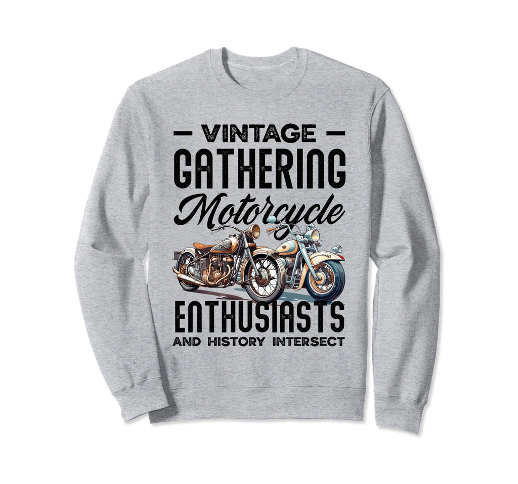 Motorcycle Enthusiast Ride Sweatshirt - Minimalist Print Unisex - T-Shirt, Sweatshirt, Hoodie