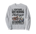 Motorcycle Enthusiast Ride Sweatshirt - Minimalist Print Unisex - T-Shirt, Sweatshirt, Hoodie