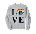 Dog Breed Jindo Word Love Typography Sweatshirt - Novelty Apparel Men Women - T-Shirt, Sweatshirt, Hoodie