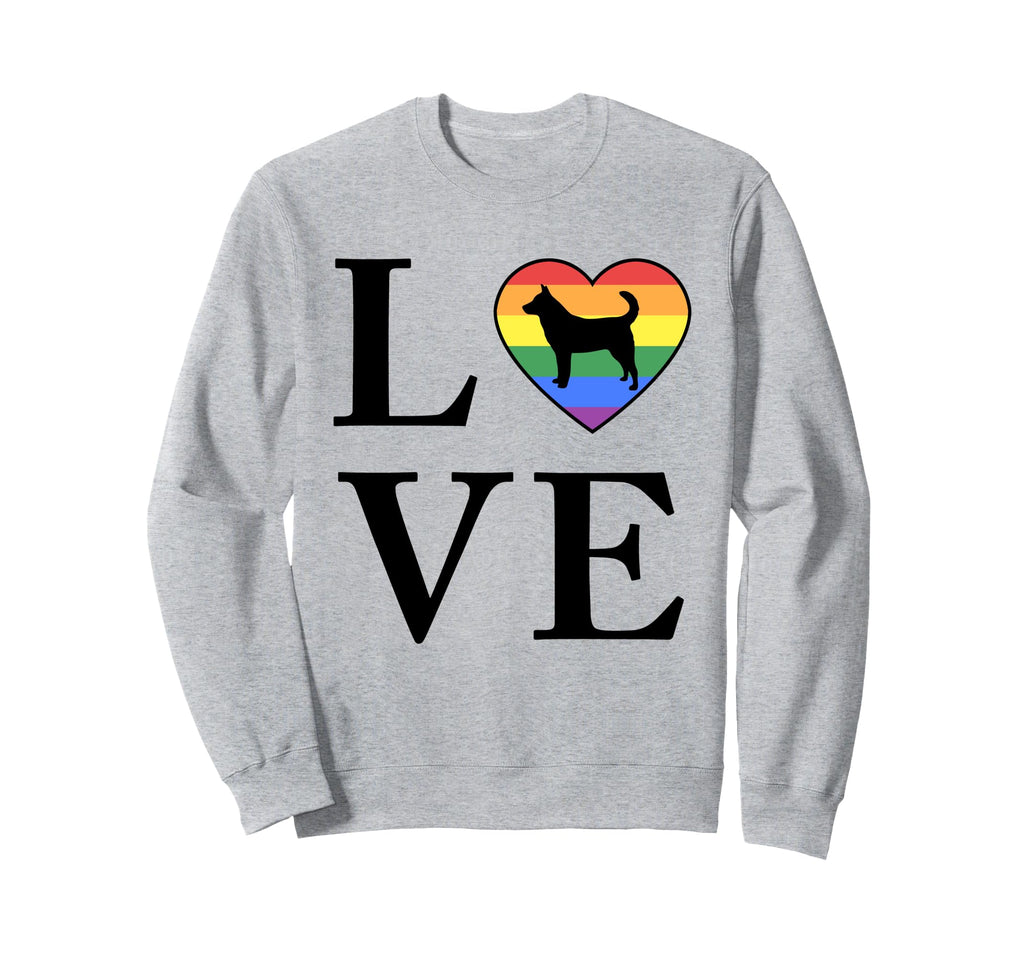 Dog Breed Jindo Word Love Typography Sweatshirt - Unique Graphic Unisex - T-Shirt, Sweatshirt, Hoodie