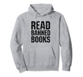 Good To Read Banned Books Grunge Hoodie - Custom Art Print for Adults - T-Shirt, Sweatshirt, Hoodie