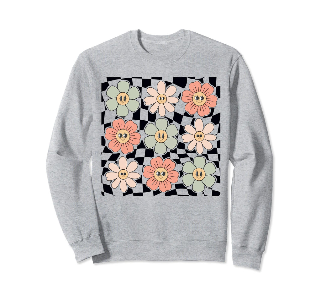 Colorful Checkered Pattern Sweatshirt - Streetwear Style for Adults - T-Shirt, Sweatshirt, Hoodie