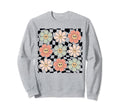 Colorful Checkered Pattern Sweatshirt - Streetwear Style for Adults - T-Shirt, Sweatshirt, Hoodie