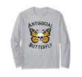 Antisocial Butterfly Introvert Monarch T-Shirt - Fun Novelty Design Unisex - T-Shirt, Sweatshirt, Hoodie