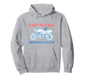 Honda Powersports Red White Blue Motorcycle Hoodie - Trendy Graphic Unisex - T-Shirt, Sweatshirt, Hoodie