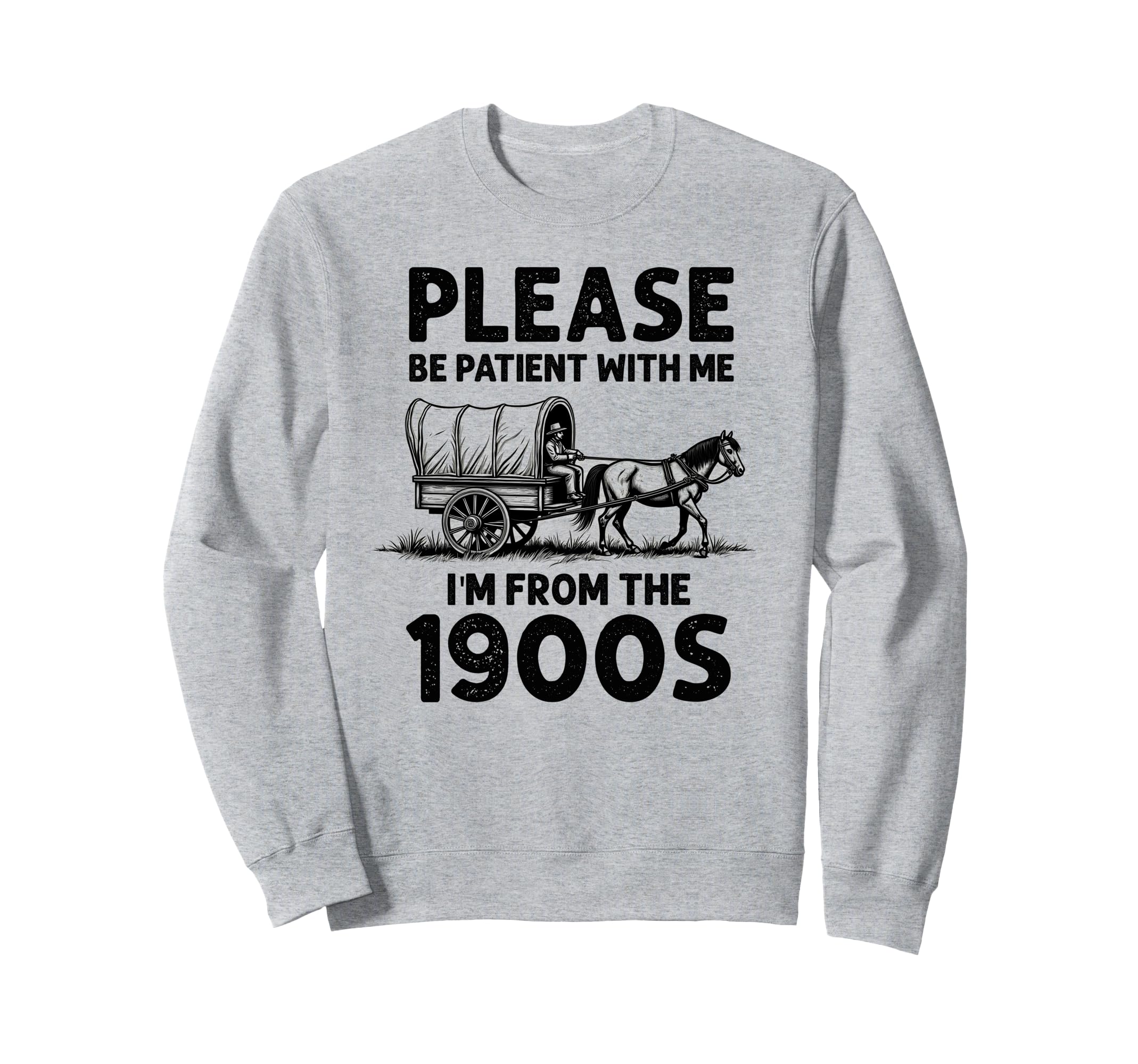 Quirky 1900S Sweatshirt - Streetwear Style for Adults - T-Shirt, Sweatshirt, Hoodie