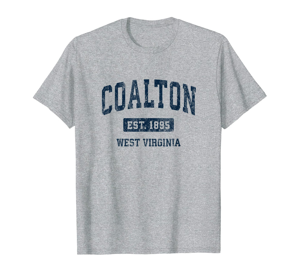 Coalton West Virginia Wv Athletic T-Shirt - Fun Novelty Design Men Women - T-Shirt, Sweatshirt, Hoodie