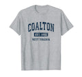 Coalton West Virginia Wv Athletic T-Shirt - Fun Novelty Design Men Women - T-Shirt, Sweatshirt, Hoodie