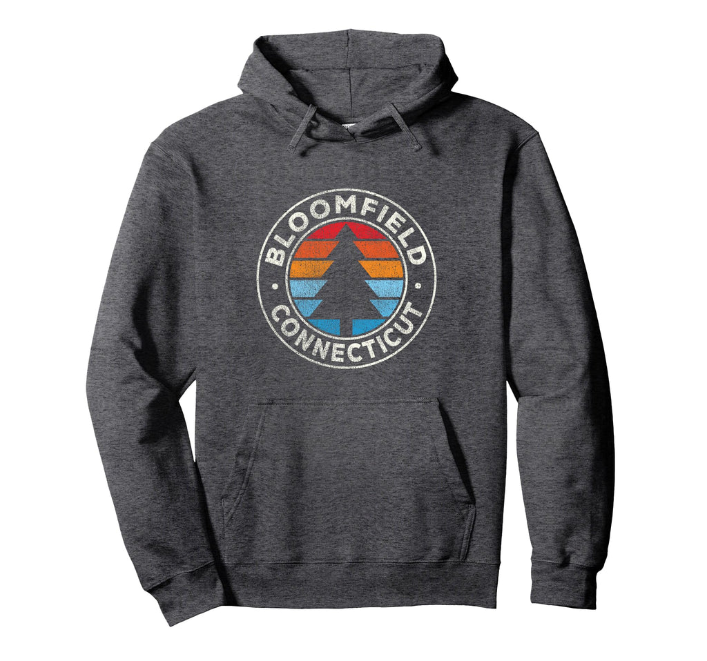 Bloomfield Connecticut Ct 70S Hoodie - Streetwear Style Unisex - T-Shirt, Sweatshirt, Hoodie