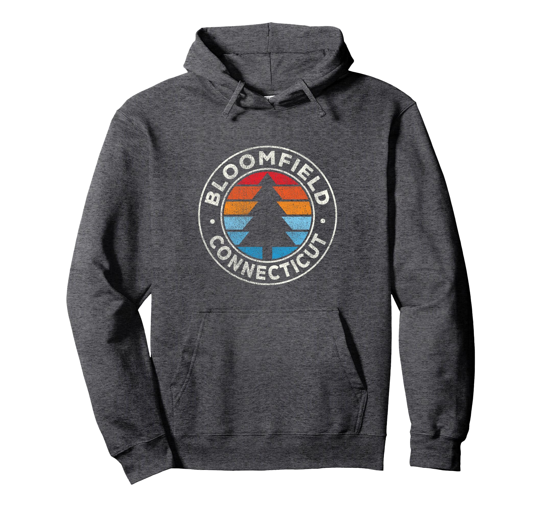 Bloomfield Connecticut Ct 70S Hoodie - Streetwear Style Unisex - T-Shirt, Sweatshirt, Hoodie