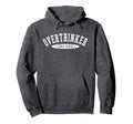 Overthinker Since Birth Hoodie - Minimalist Print for Adults - T-Shirt, Sweatshirt, Hoodie