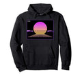 80S Digital Retrowave Synthwave Hoodie - Fun Novelty Design for Adults - T-Shirt, Sweatshirt, Hoodie