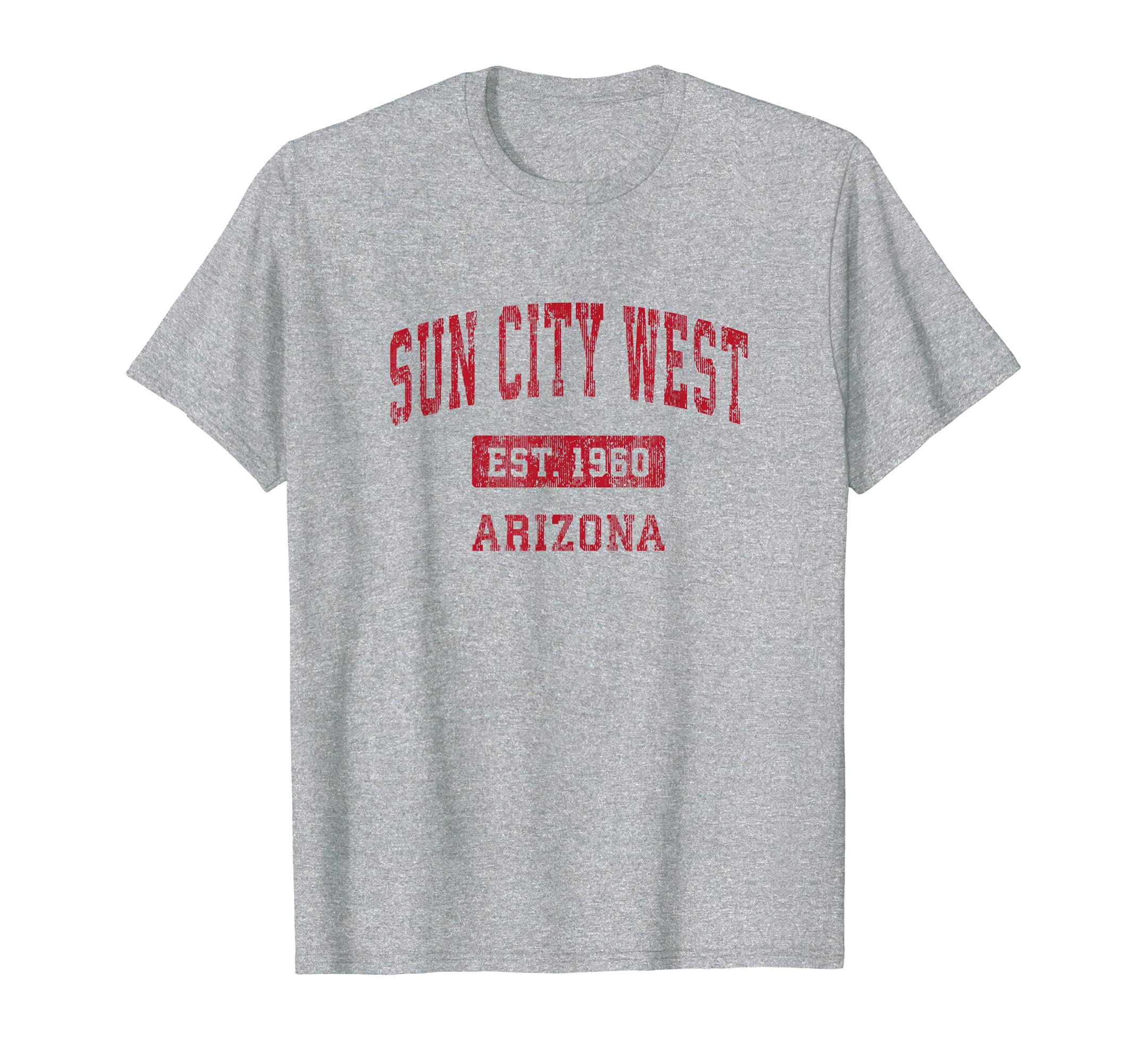 Sun City West Arizona Az Sports Red T-Shirt - Aesthetic Graphic Unisex - T-Shirt, Sweatshirt, Hoodie