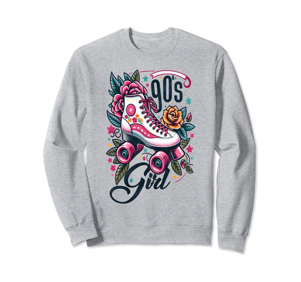 90S Skater Roller Skating Sweatshirt - Novelty Apparel Unisex - T-Shirt, Sweatshirt, Hoodie