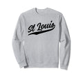 St Louis Missouri 1970S Swoosh Usa Sweatshirt - Custom Art Print Unisex - T-Shirt, Sweatshirt, Hoodie