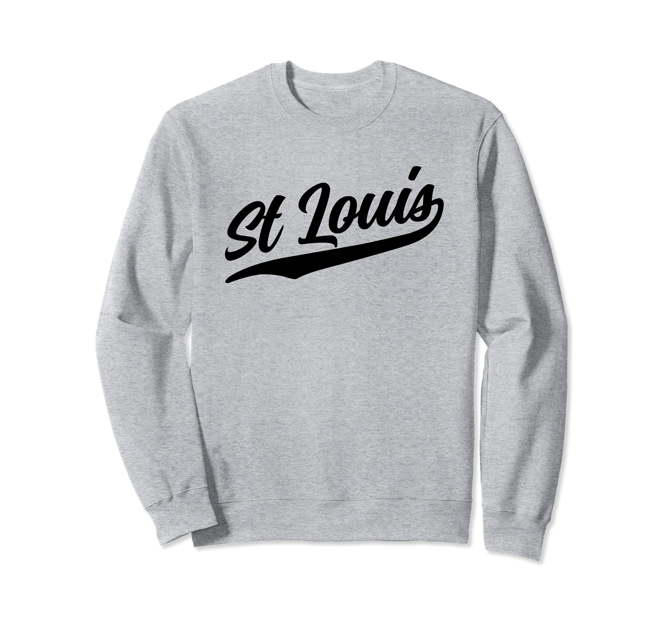St Louis Missouri 1970S Swoosh Usa Sweatshirt - Custom Art Print Unisex - T-Shirt, Sweatshirt, Hoodie