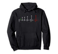 Motorcycle Heartbeat Gear Shift Hoodie - Casual Everyday Wear Unisex - T-Shirt, Sweatshirt, Hoodie