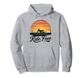 Ride Free Motorcycle Sunset Hoodie - Casual Everyday Wear Unisex - T-Shirt, Sweatshirt, Hoodie