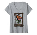 Womens Anti Social Butterfly Tarot V Neck T-Shirt - Graphic Print Men Women - T-Shirt, Sweatshirt, Hoodie