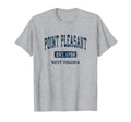 Point Pleasant West Virginia Wv T-Shirt - Trendy Graphic for Adults - T-Shirt, Sweatshirt, Hoodie