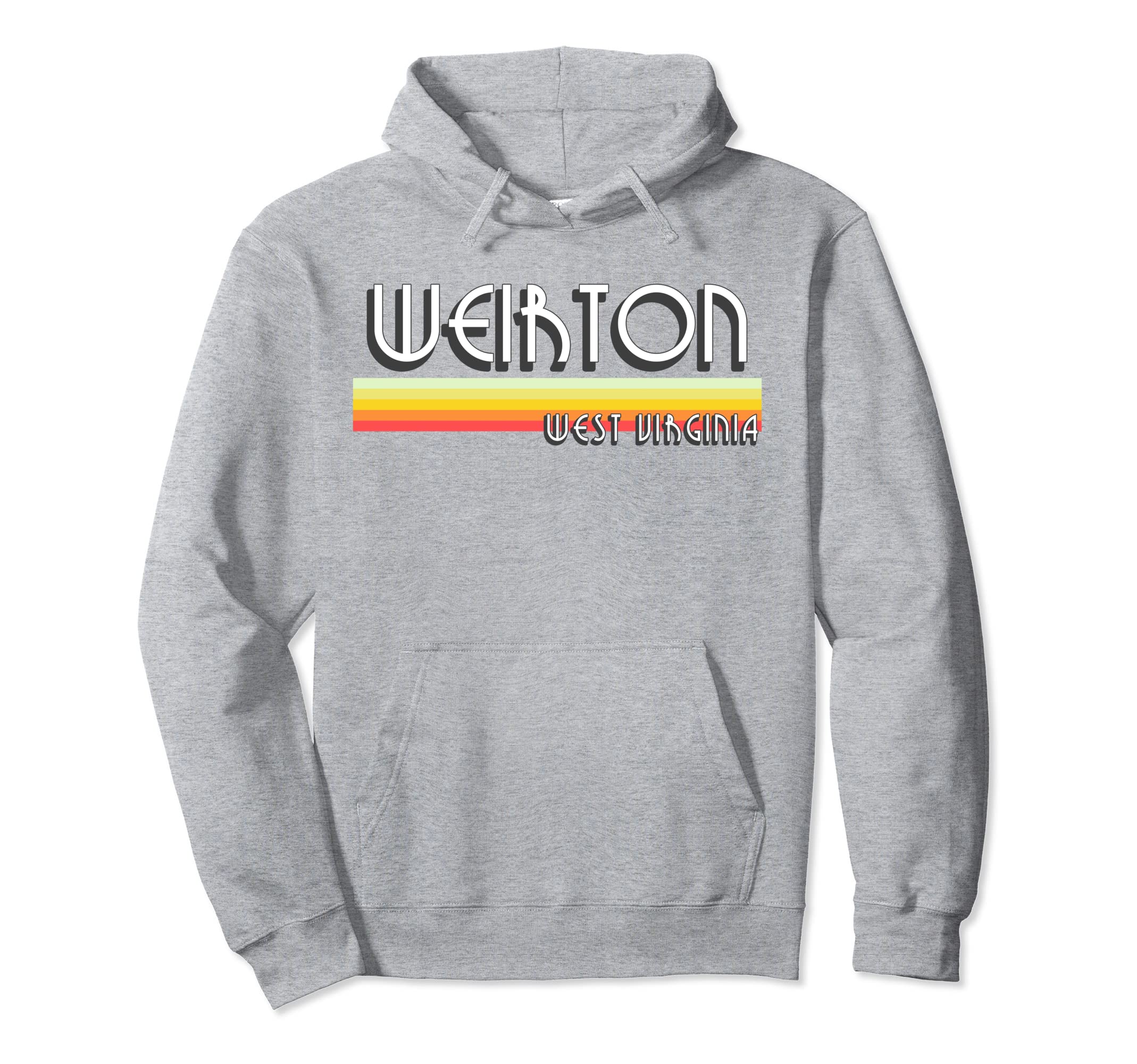 Weirton West Virginia Wv Lines Hoodie - Unique Graphic Unisex - T-Shirt, Sweatshirt, Hoodie