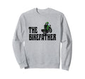 Biker Biker Dad Bikefather Funny Sweatshirt - Unique Graphic Unisex - T-Shirt, Sweatshirt, Hoodie