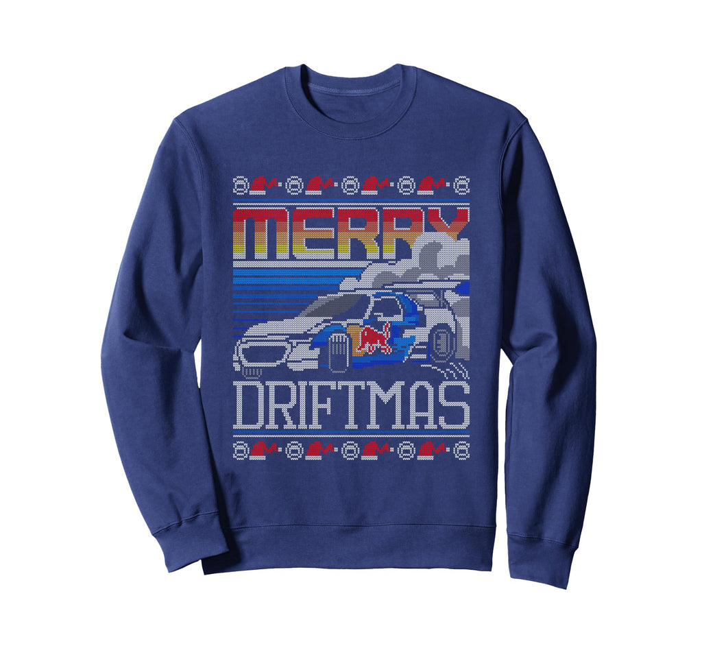 Drifting Merry Driftmas Rc Car Ugly Sweatshirt - Novelty Apparel Men Women - T-Shirt, Sweatshirt, Hoodie