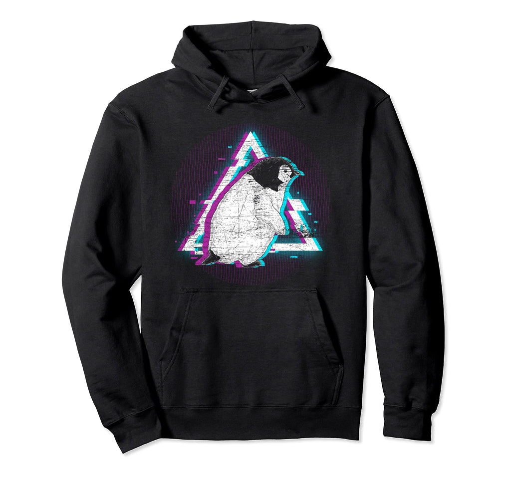 Penguin Antarctic Animal 80S Aesthetic Hoodie - Aesthetic Graphic Unisex - T-Shirt, Sweatshirt, Hoodie