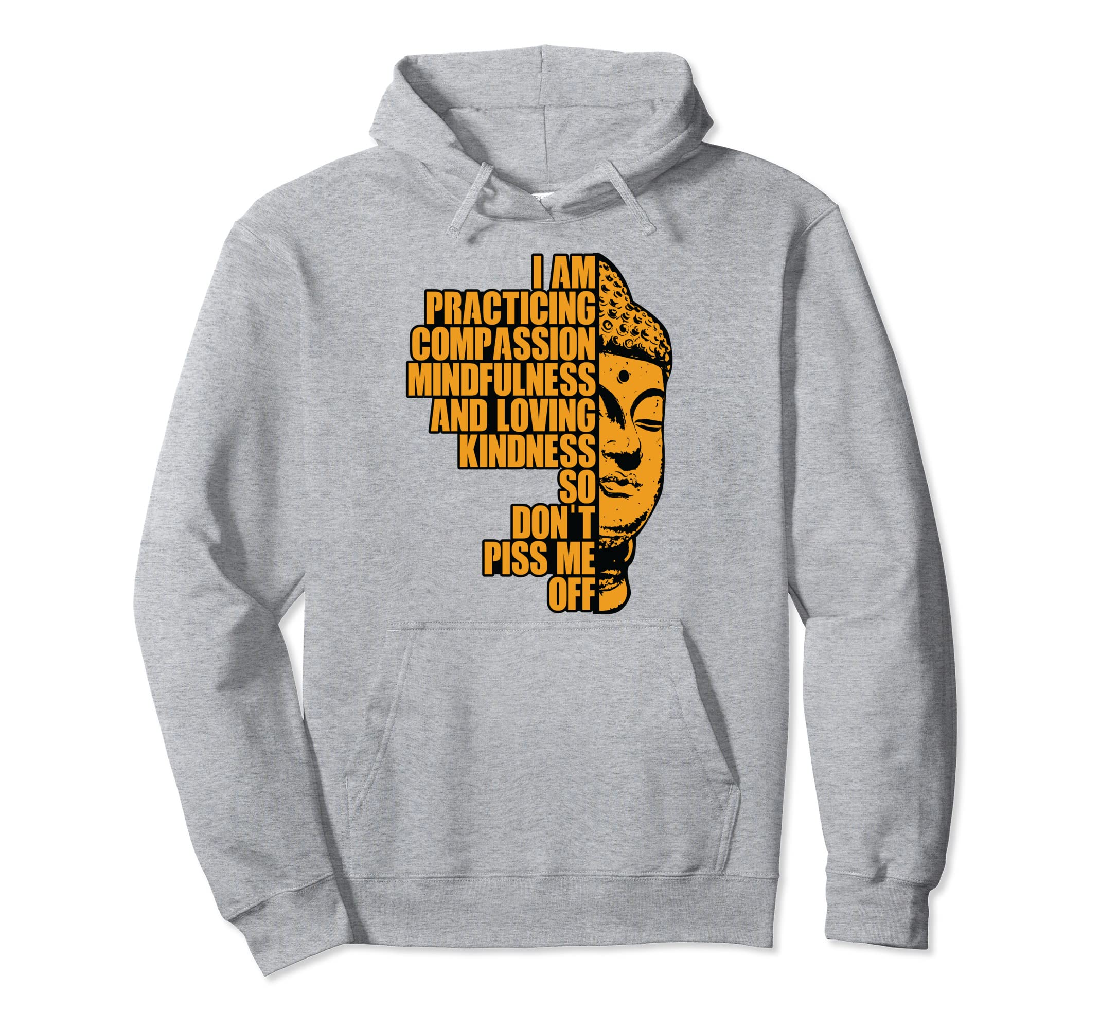 I Am Practising Compassion Mindfulness Hoodie - Aesthetic Graphic Unisex - T-Shirt, Sweatshirt, Hoodie