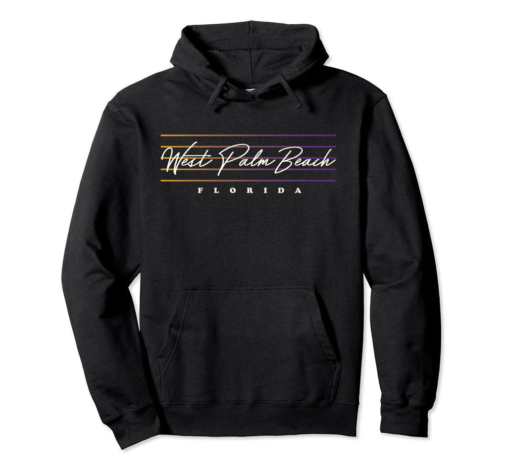 West Palm Beach Florida Hoodie - Novelty Apparel Men Women - T-Shirt, Sweatshirt, Hoodie