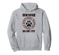 Emotional Support Human Do Not Pet Hoodie - Streetwear Style Unisex - T-Shirt, Sweatshirt, Hoodie