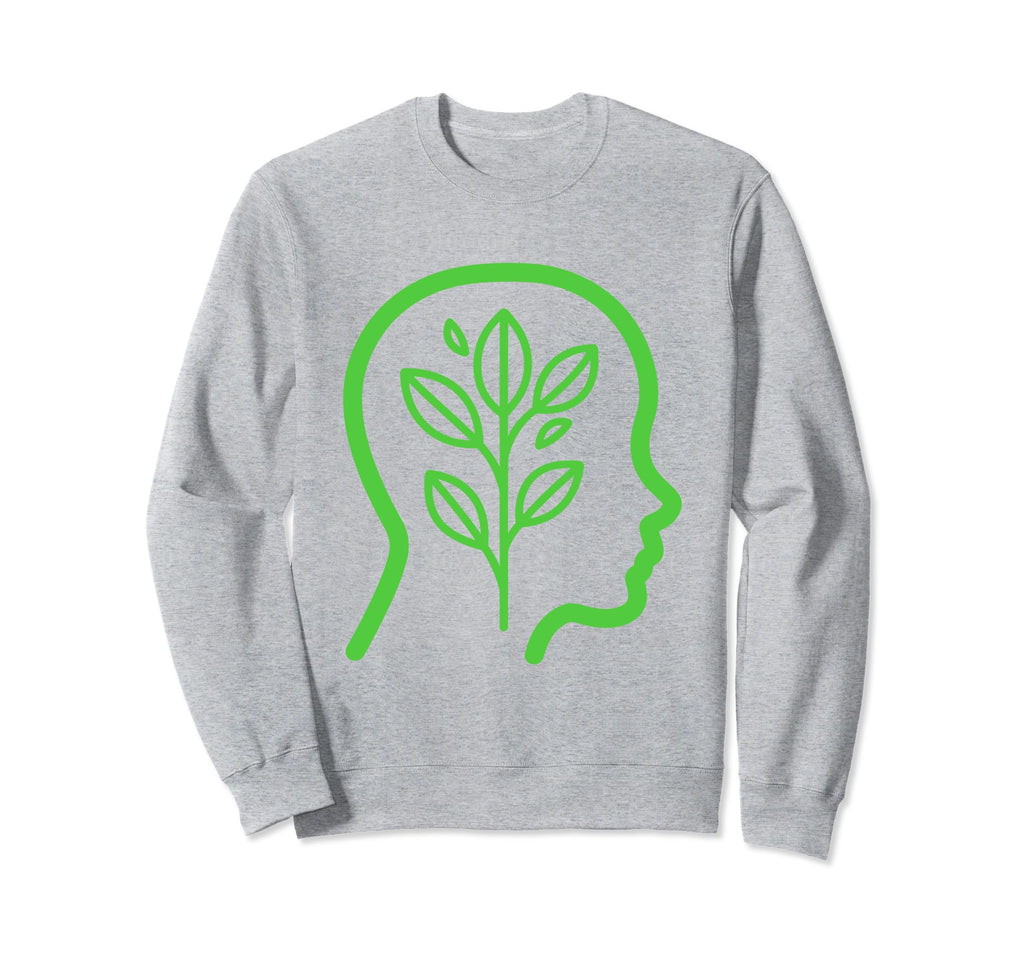 Mental Health Simple Brain Illness Sweatshirt - Trendy Graphic for Adults - T-Shirt, Sweatshirt, Hoodie