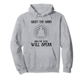 Buddhist Quiet Mind And Soul Mantra Buddha Hoodie - Minimalist Print Unisex - T-Shirt, Sweatshirt, Hoodie