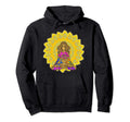 Yoga Mandala Floral Pattern Hobby Hoodie - Custom Art Print for Adults - T-Shirt, Sweatshirt, Hoodie