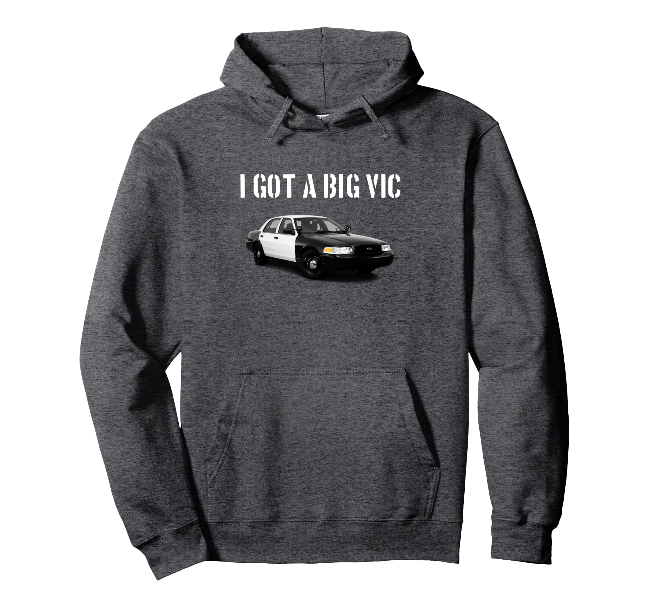 Crown Vic Funny P71 Punny Car Hoodie - Aesthetic Graphic for Adults - T-Shirt, Sweatshirt, Hoodie