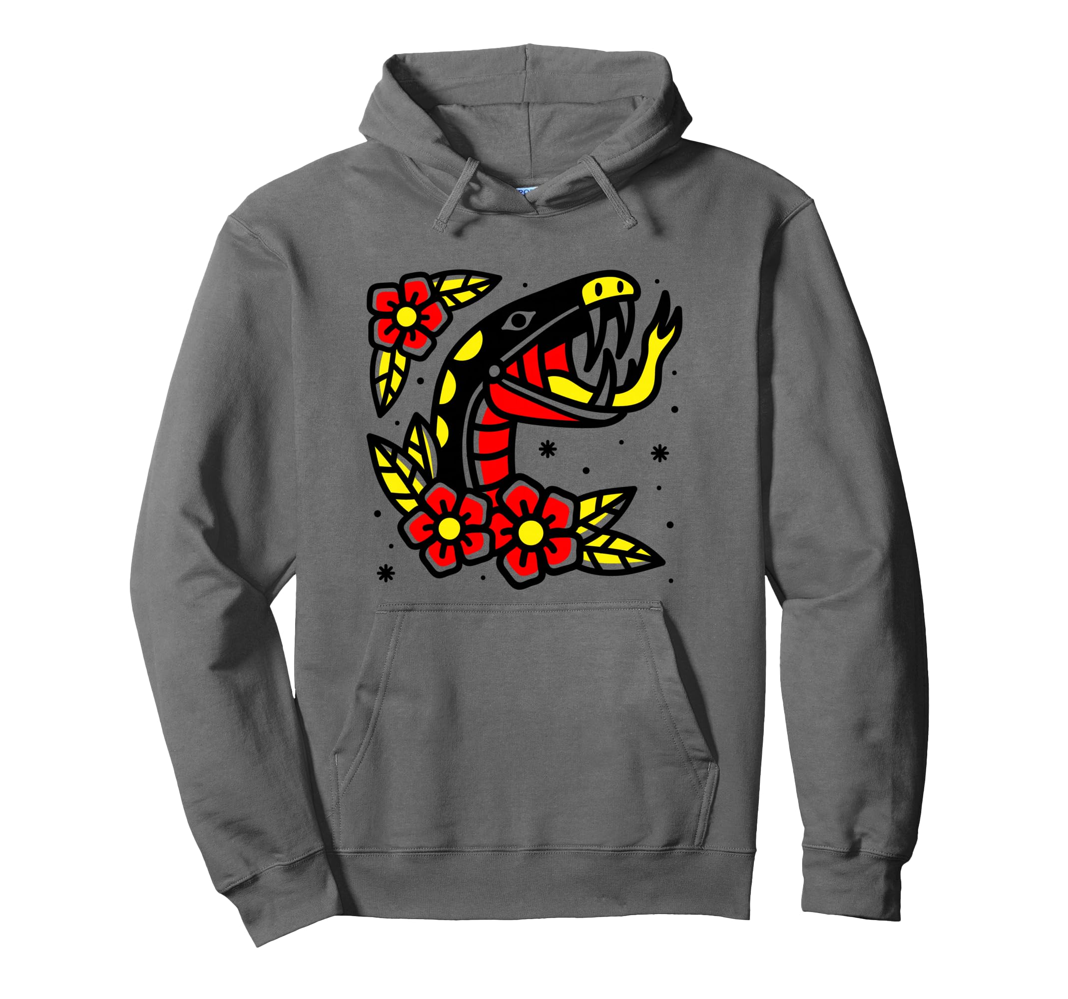 Old School Tattoo American Traditional Hoodie - Trendy Graphic Unisex - T-Shirt, Sweatshirt, Hoodie