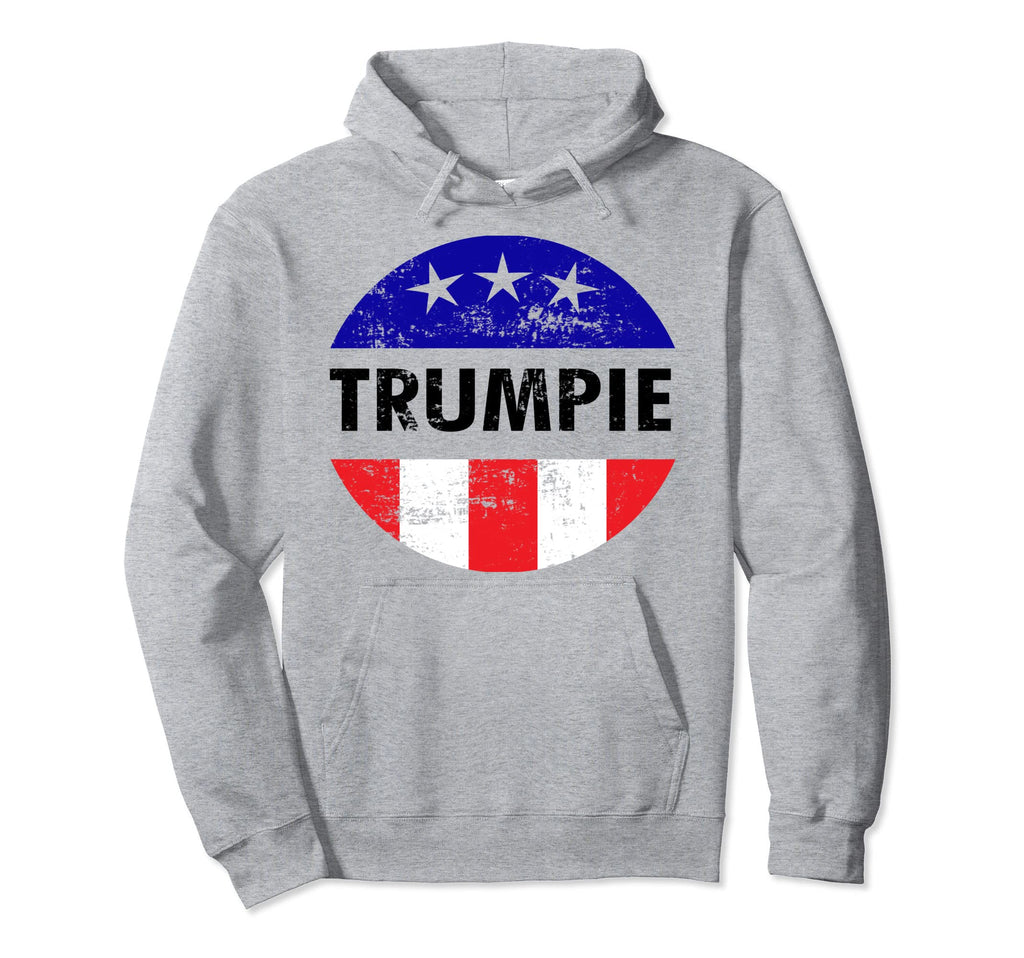 Trumpie Anti Biden Distressed Rally Hoodie - Novelty Apparel Men Women - T-Shirt, Sweatshirt, Hoodie