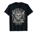 Skull Helmet Motorcycle Greaser Motors T-Shirt - Fun Novelty Design Unisex - T-Shirt, Sweatshirt, Hoodie