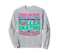 Skater 70S Roller Skating Sweatshirt - Minimalist Print for Adults - T-Shirt, Sweatshirt, Hoodie