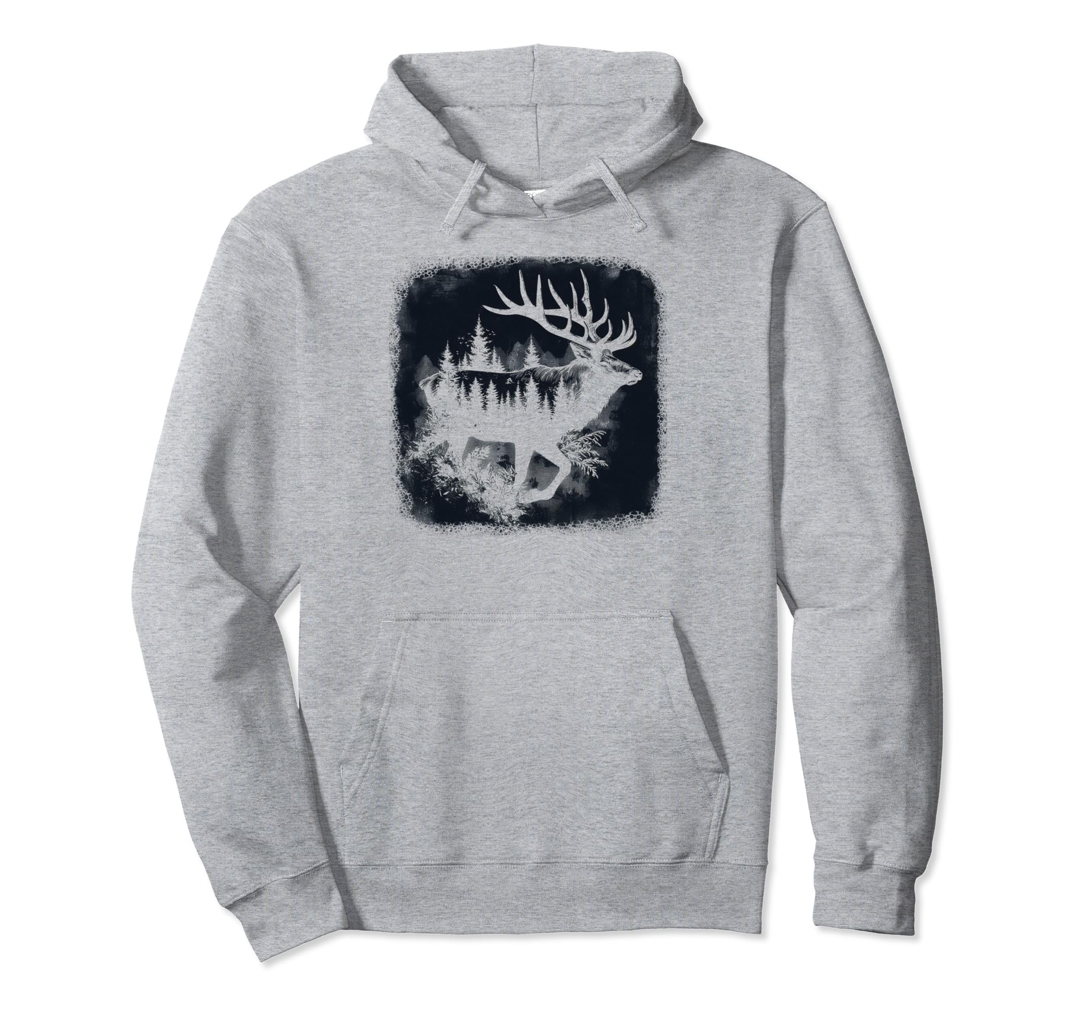 Elk Hunters Womens Mens Western Hunting Hoodie - Aesthetic Graphic Unisex - T-Shirt, Sweatshirt, Hoodie
