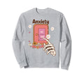 Anxiety Off Skull Hand Mental Health Sweatshirt - Graphic Print for Adults - T-Shirt, Sweatshirt, Hoodie