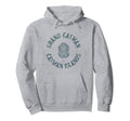 Jcombs Grand Cayman Dive Helmet Distressed Hoodie - Minimalist Print Unisex - T-Shirt, Sweatshirt, Hoodie
